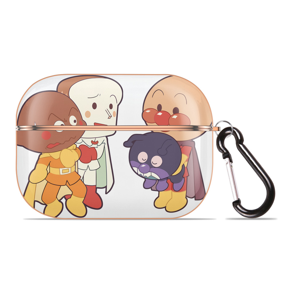 （画像用） アンパンマン Anpanman 【AirPods Pro用】ハードシェル保護ケース｜耐衝撃・防指紋・カラビナ付き商品仕様
