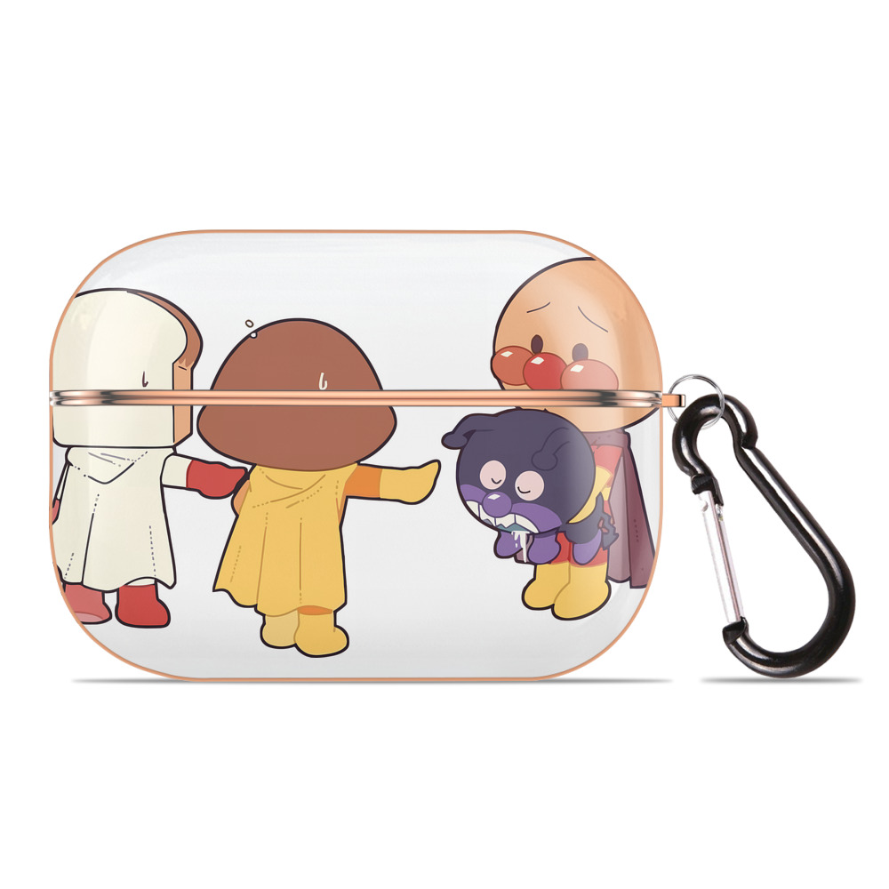 （画像用） アンパンマン Anpanman 【AirPods Pro用】ハードシェル保護ケース｜耐衝撃・防指紋・カラビナ付き商品仕様