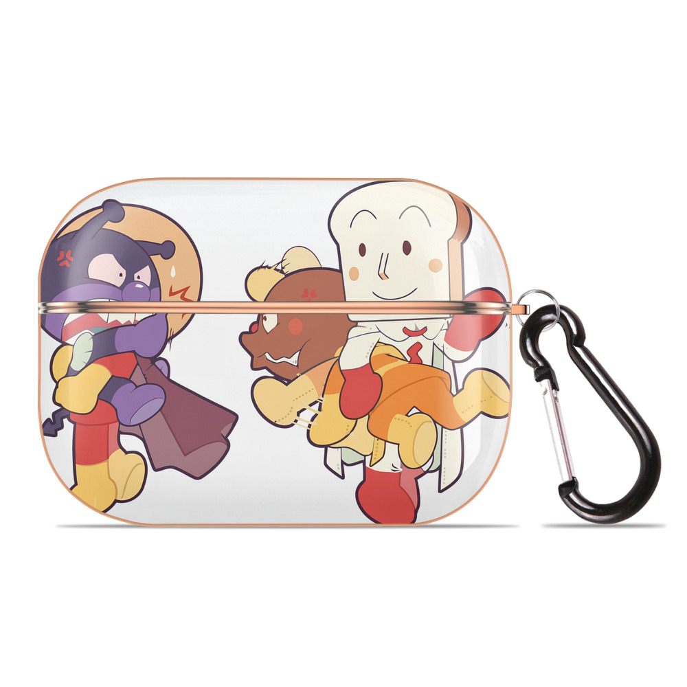 （画像用） アンパンマン Anpanman 【AirPods Pro用】ハードシェル保護ケース｜耐衝撃・防指紋・カラビナ付き商品仕様