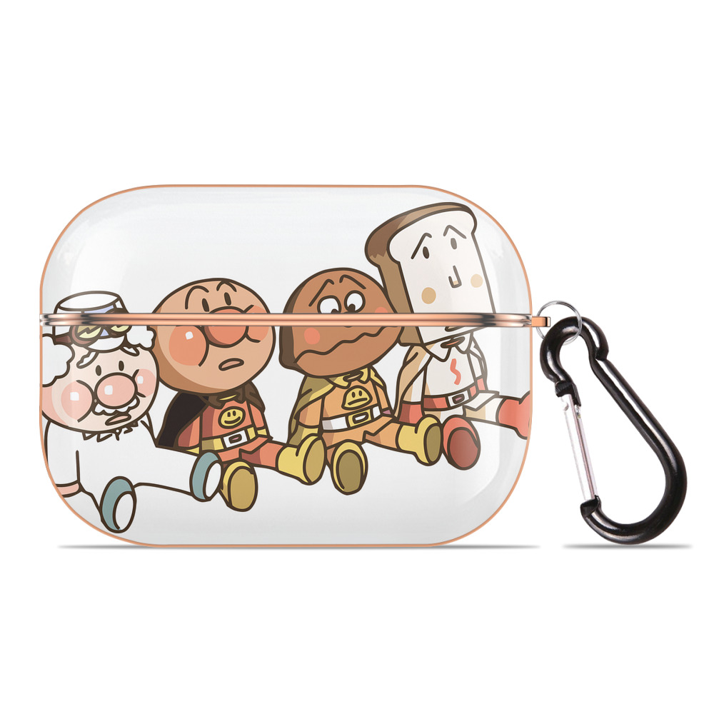 （画像用） アンパンマン Anpanman 【AirPods Pro用】ハードシェル保護ケース｜耐衝撃・防指紋・カラビナ付き商品仕様