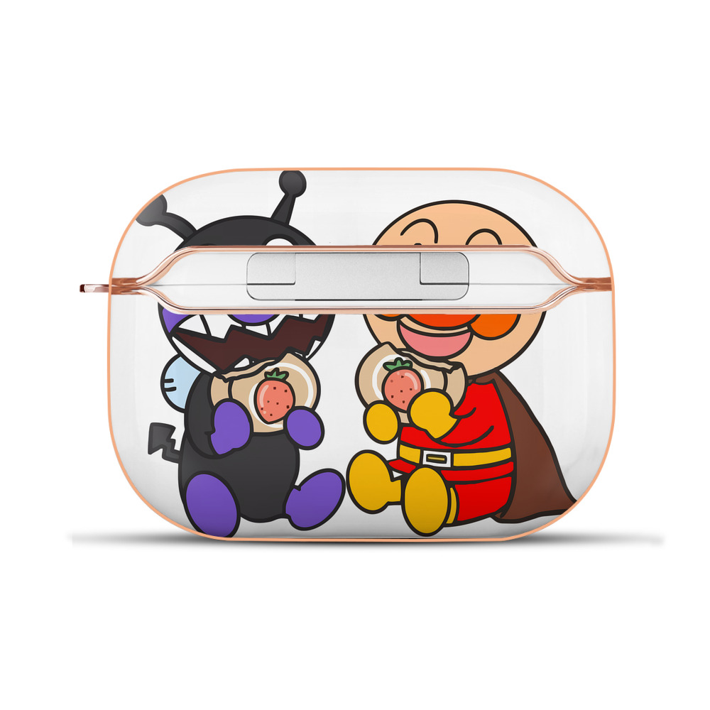 （画像用） アンパンマン Anpanman 【AirPods Pro用】ハードシェル保護ケース｜耐衝撃・防指紋・カラビナ付き商品仕様