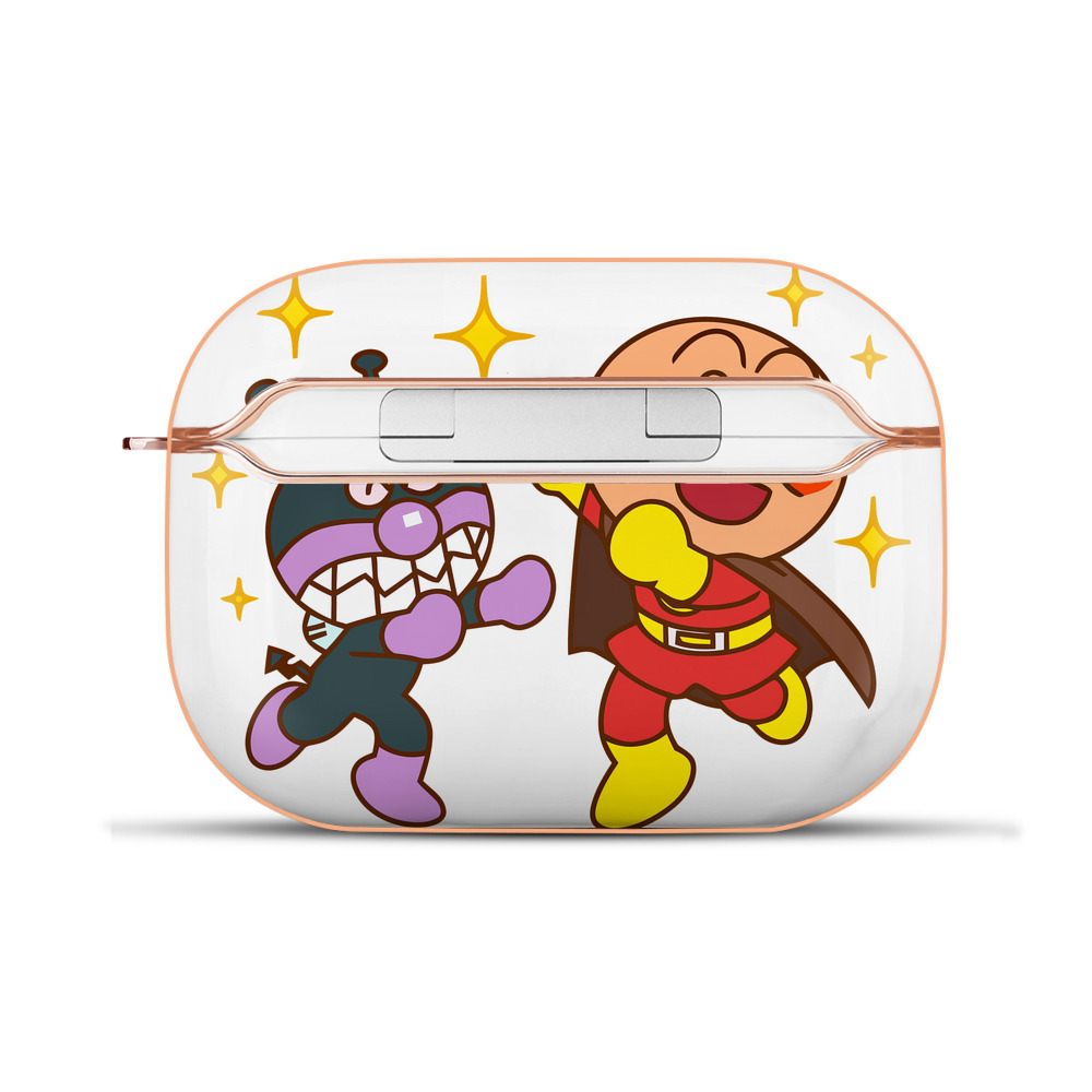 （画像用） アンパンマン Anpanman 【AirPods Pro用】ハードシェル保護ケース｜耐衝撃・防指紋・カラビナ付き商品仕様
