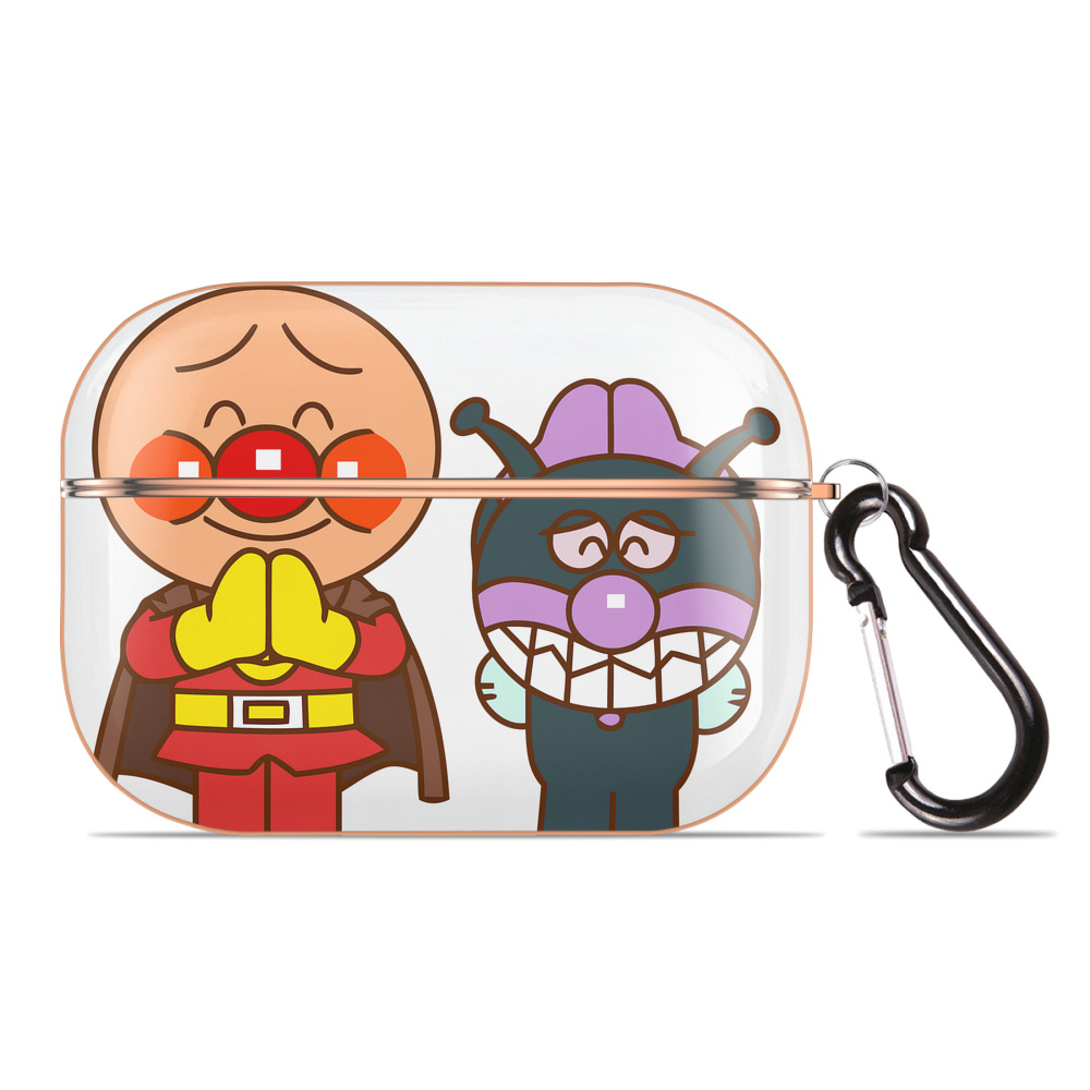 （画像用） アンパンマン Anpanman 【AirPods Pro用】ハードシェル保護ケース｜耐衝撃・防指紋・カラビナ付き商品仕様