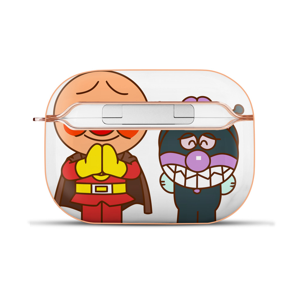 （画像用） アンパンマン Anpanman 【AirPods Pro用】ハードシェル保護ケース｜耐衝撃・防指紋・カラビナ付き商品仕様