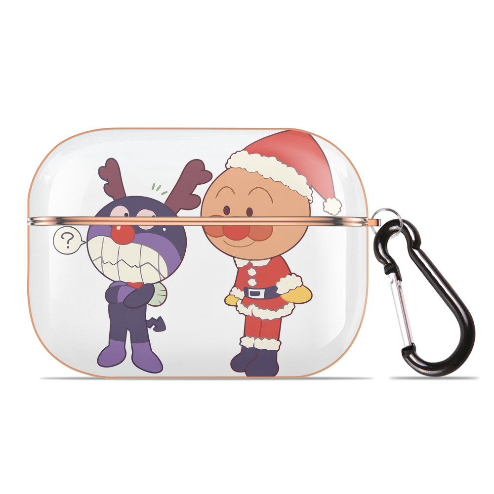 （画像用） アンパンマン Anpanman 【AirPods Pro用】ハードシェル保護ケース｜耐衝撃・防指紋・カラビナ付き商品仕様