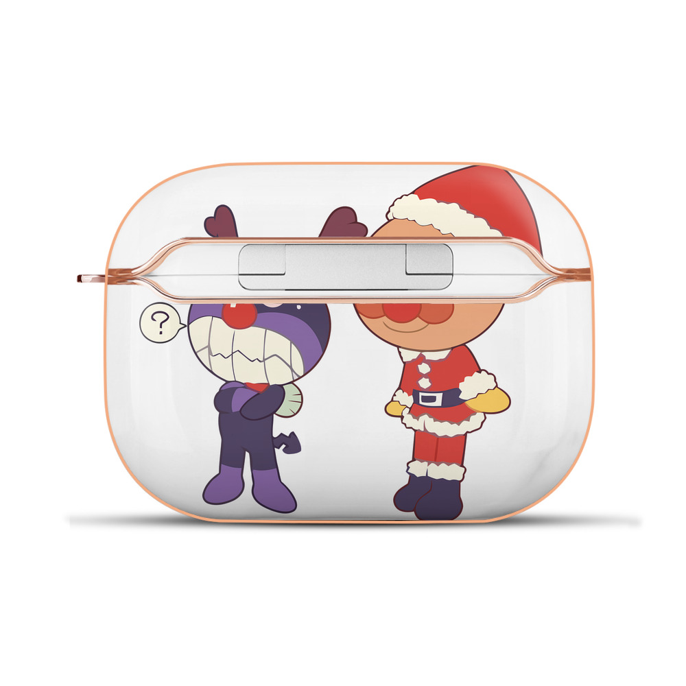 （画像用） アンパンマン Anpanman 【AirPods Pro用】ハードシェル保護ケース｜耐衝撃・防指紋・カラビナ付き商品仕様