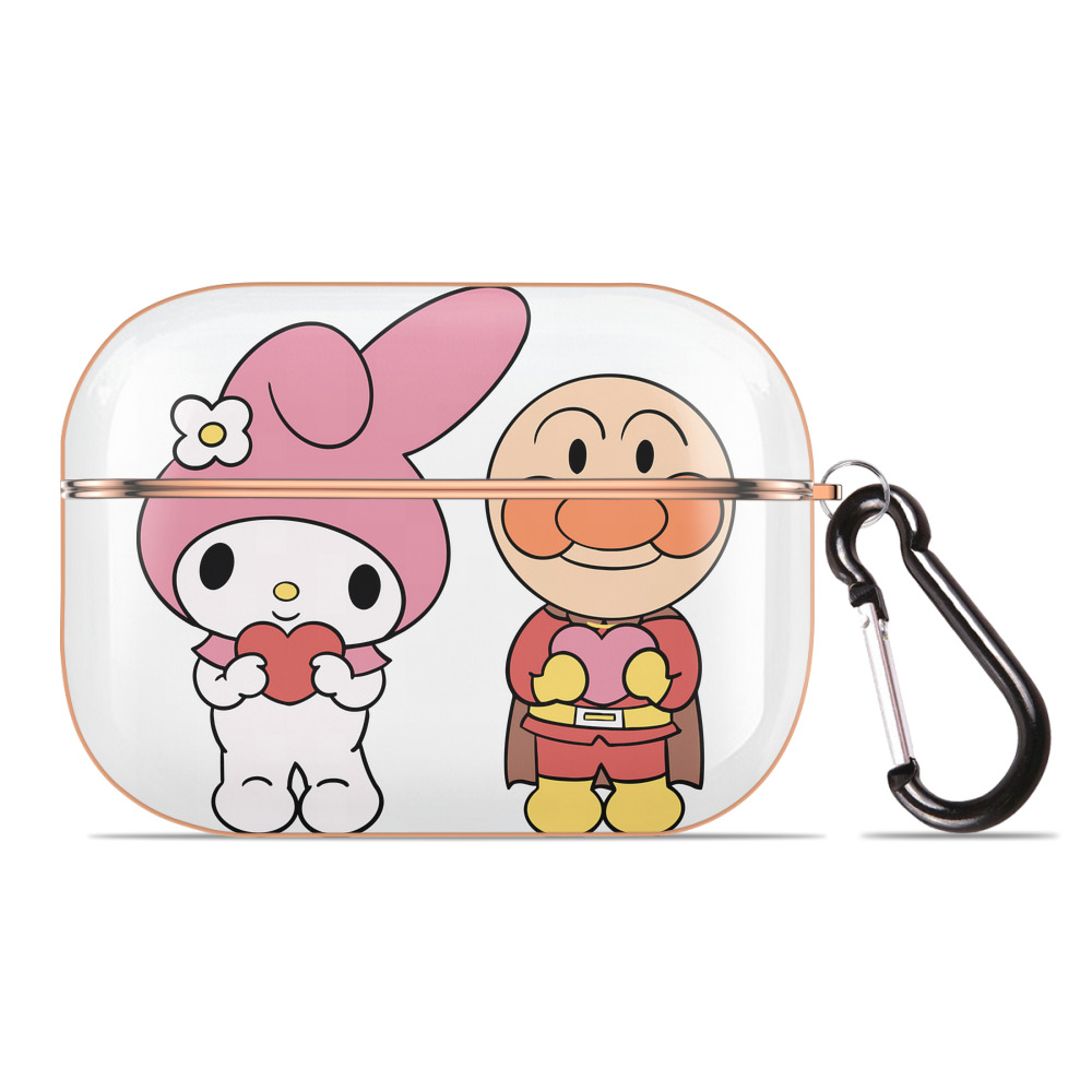 （画像用） アンパンマン Anpanman 【AirPods Pro用】ハードシェル保護ケース｜耐衝撃・防指紋・カラビナ付き商品仕様