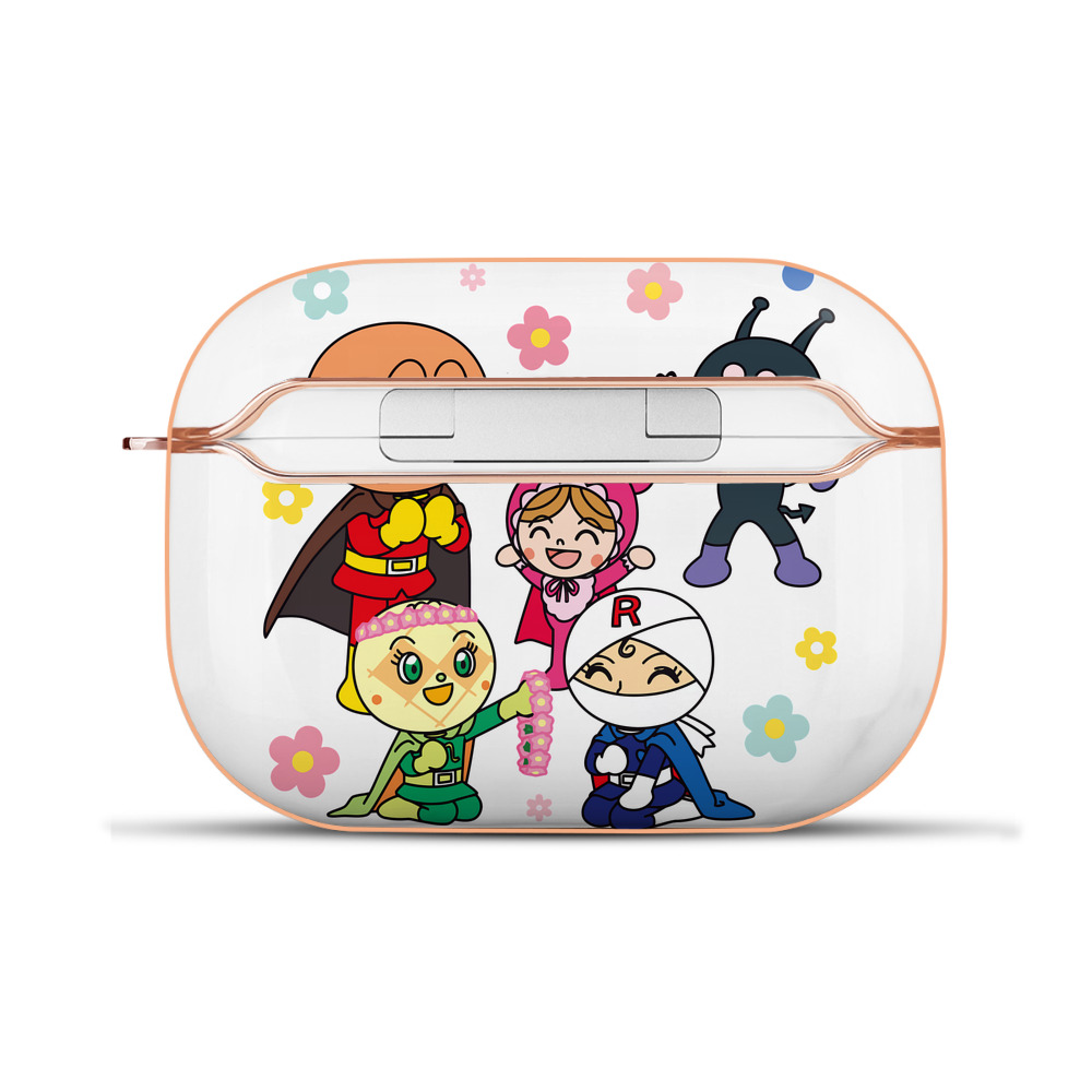 （画像用） アンパンマン Anpanman 【AirPods Pro用】ハードシェル保護ケース｜耐衝撃・防指紋・カラビナ付き商品仕様