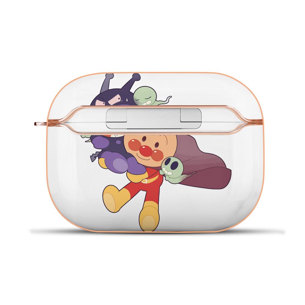 （画像用） アンパンマン Anpanman 【AirPods Pro用】ハードシェル保護ケース｜耐衝撃・防指紋・カラビナ付き商品仕様
