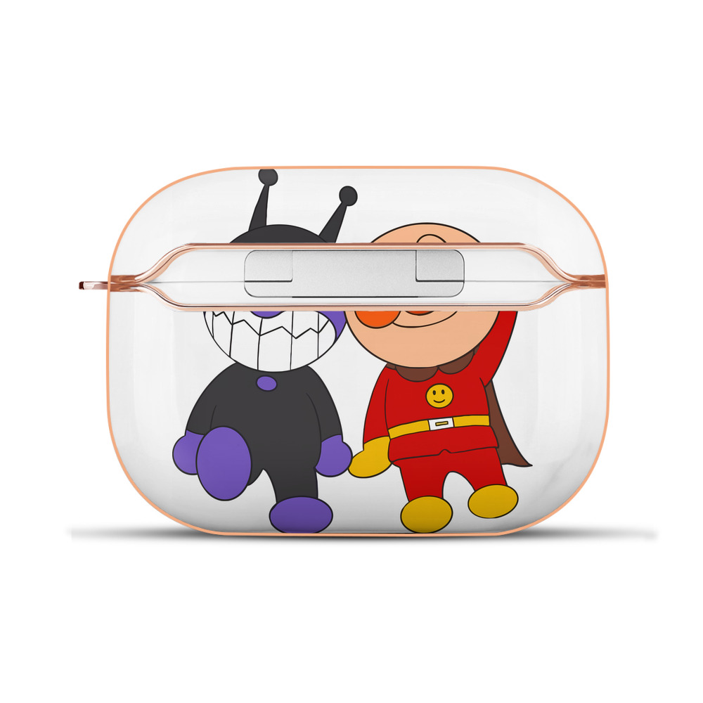 （画像用） アンパンマン Anpanman 【AirPods Pro用】ハードシェル保護ケース｜耐衝撃・防指紋・カラビナ付き商品仕様