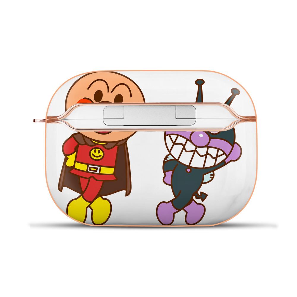 （画像用） アンパンマン Anpanman 【AirPods Pro用】ハードシェル保護ケース｜耐衝撃・防指紋・カラビナ付き商品仕様