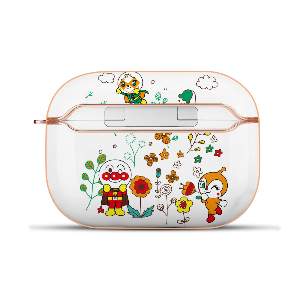 （画像用） アンパンマン Anpanman 【AirPods Pro用】ハードシェル保護ケース｜耐衝撃・防指紋・カラビナ付き商品仕様