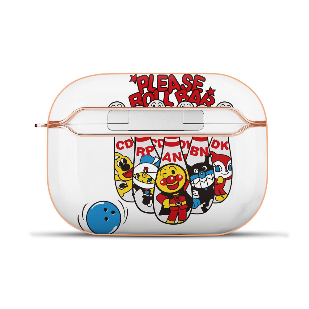 （画像用） アンパンマン Anpanman 【AirPods Pro用】ハードシェル保護ケース｜耐衝撃・防指紋・カラビナ付き商品仕様