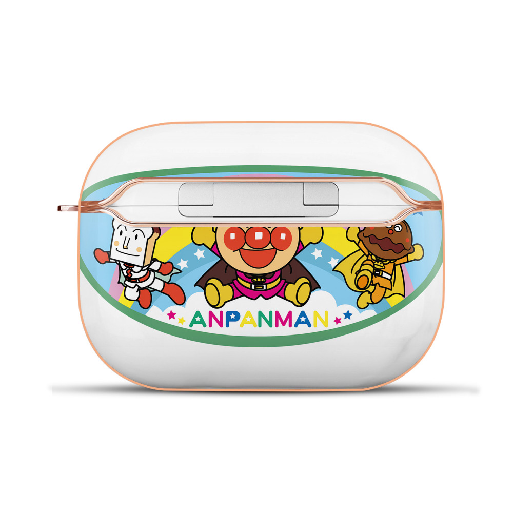 （画像用） アンパンマン Anpanman 【AirPods Pro用】ハードシェル保護ケース｜耐衝撃・防指紋・カラビナ付き商品仕様