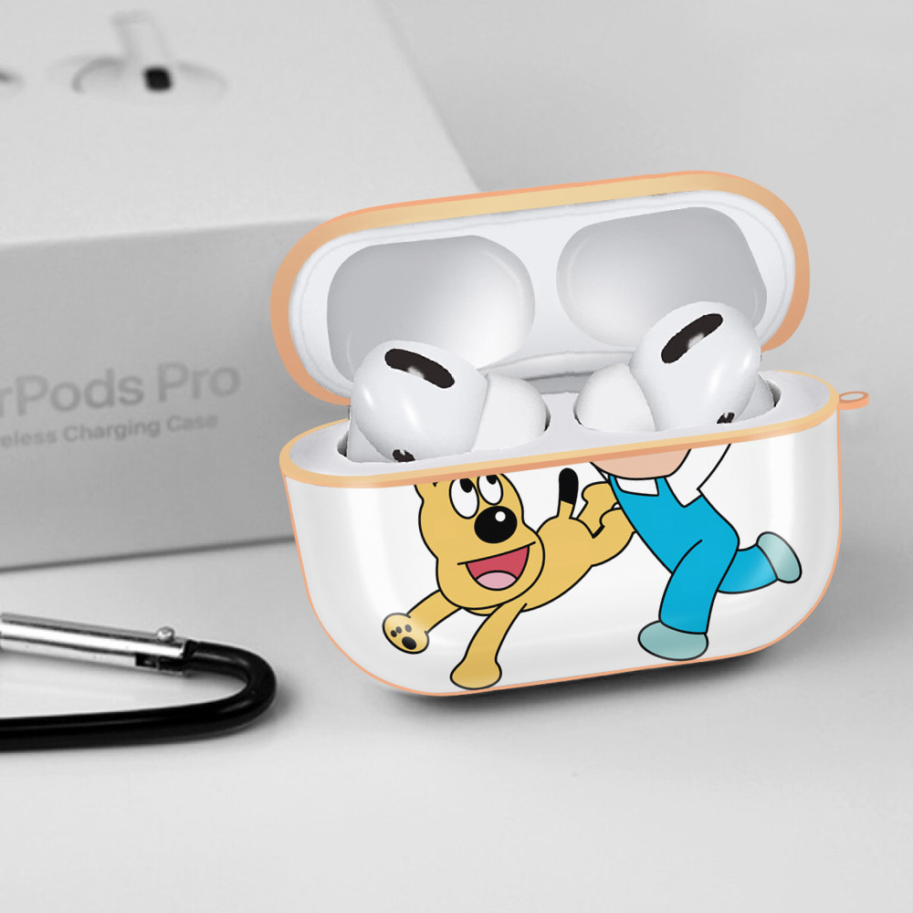 アンパンマン Anpanman 【AirPods Pro用】ハードシェル保護ケース｜耐衝撃・防指紋・カラビナ付き商品仕様