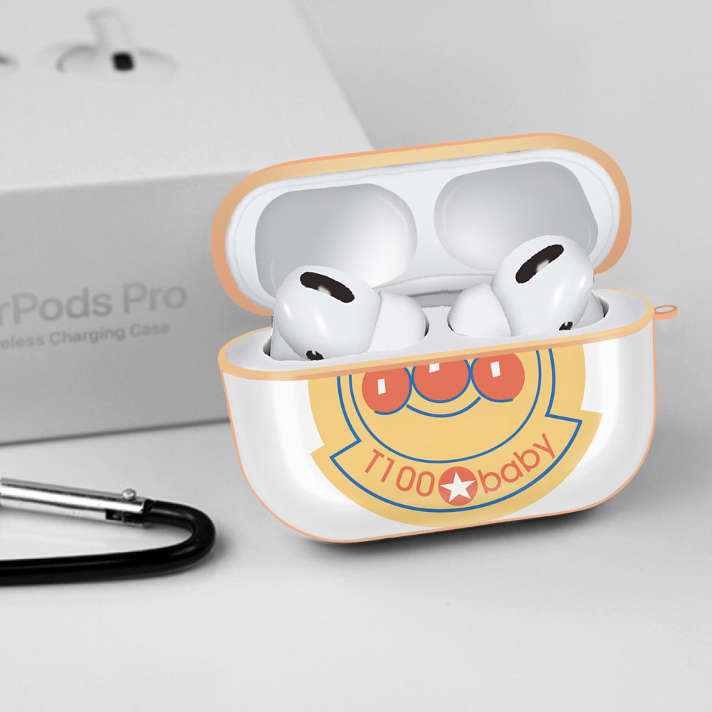 アンパンマン Anpanman 【AirPods Pro用】ハードシェル保護ケース｜耐衝撃・防指紋・カラビナ付き商品仕様