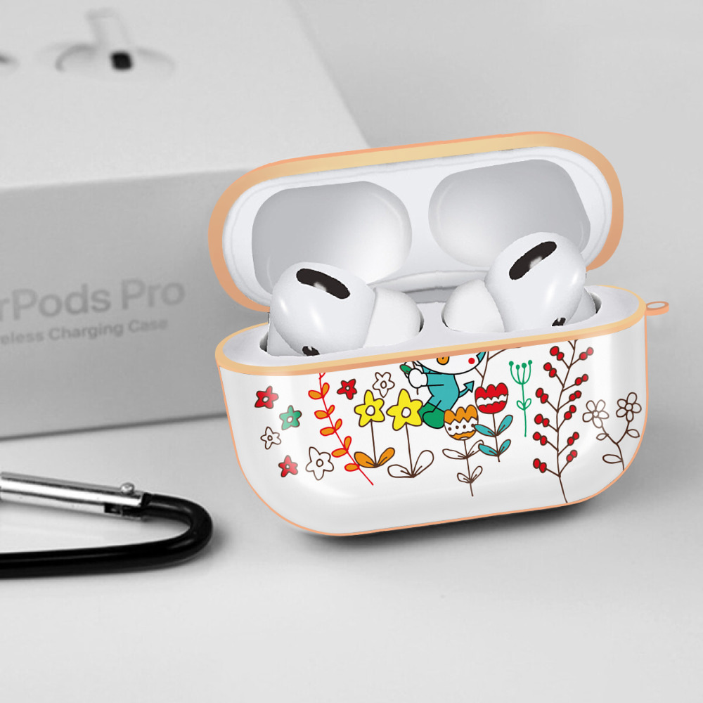 アンパンマン Anpanman 【AirPods Pro用】ハードシェル保護ケース｜耐衝撃・防指紋・カラビナ付き商品仕様