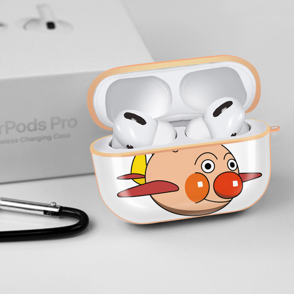 アンパンマン Anpanman 【AirPods Pro用】ハードシェル保護ケース｜耐衝撃・防指紋・カラビナ付き商品仕様