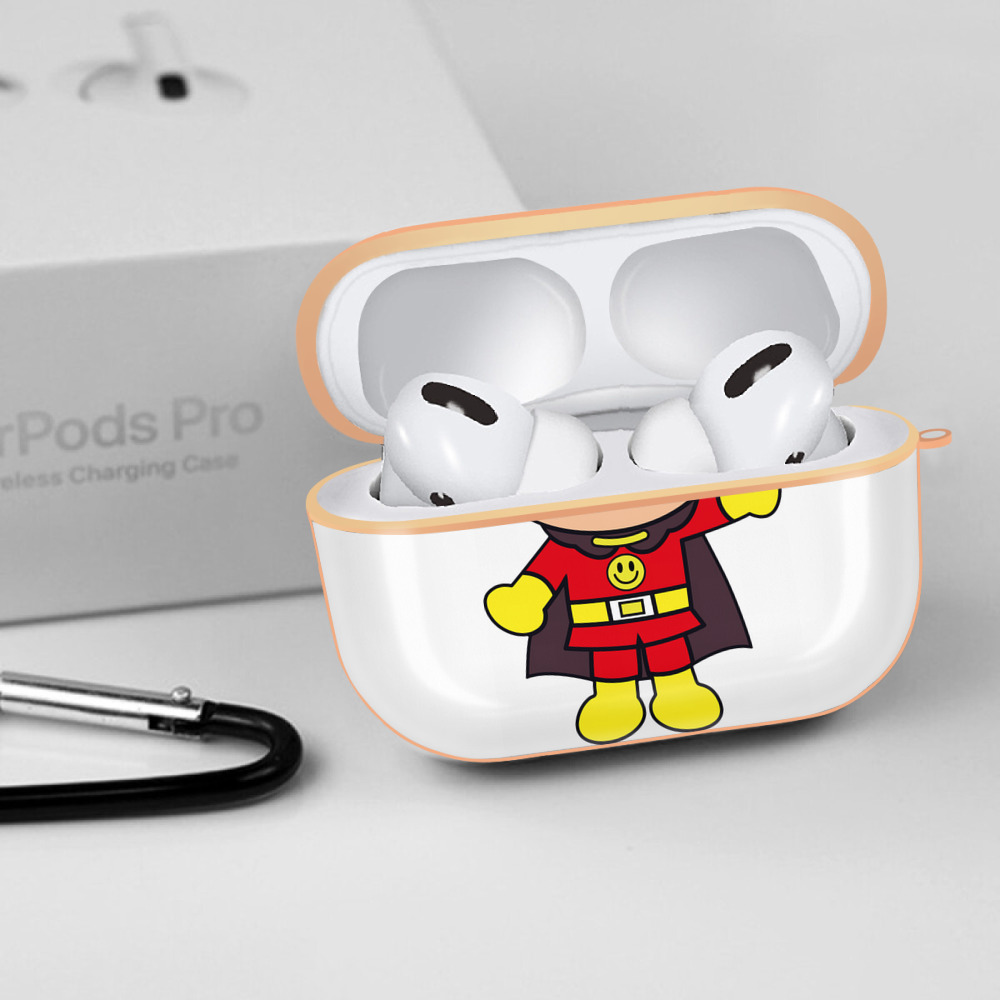アンパンマン Anpanman 【AirPods Pro用】ハードシェル保護ケース｜耐衝撃・防指紋・カラビナ付き商品仕様