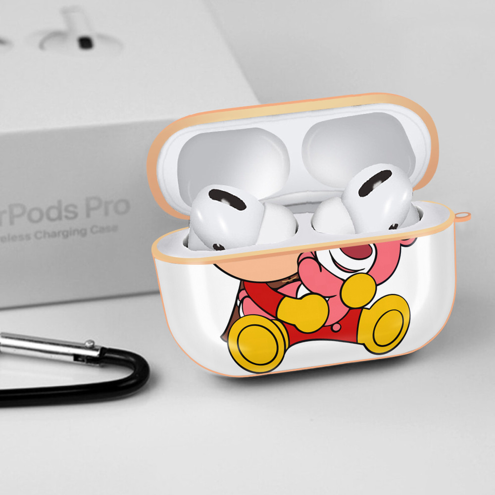 アンパンマン Anpanman 【AirPods Pro用】ハードシェル保護ケース｜耐衝撃・防指紋・カラビナ付き商品仕様