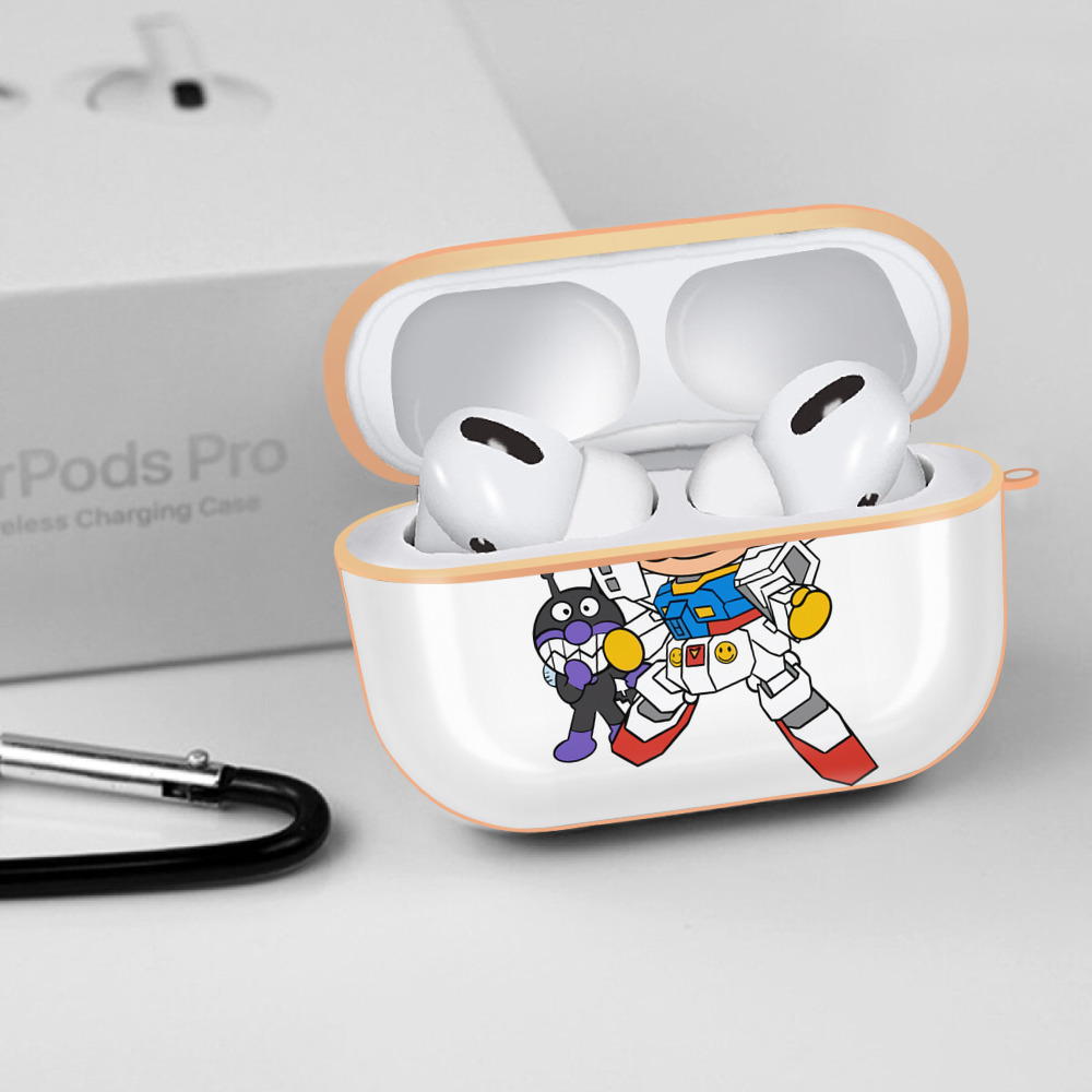 アンパンマン Anpanman 【AirPods Pro用】ハードシェル保護ケース｜耐衝撃・防指紋・カラビナ付き商品仕様