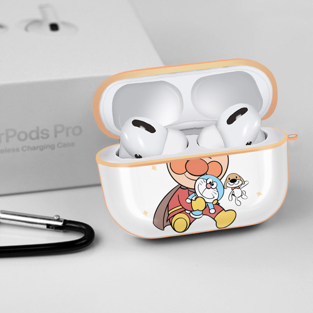アンパンマン Anpanman 【AirPods Pro用】ハードシェル保護ケース｜耐衝撃・防指紋・カラビナ付き商品仕様