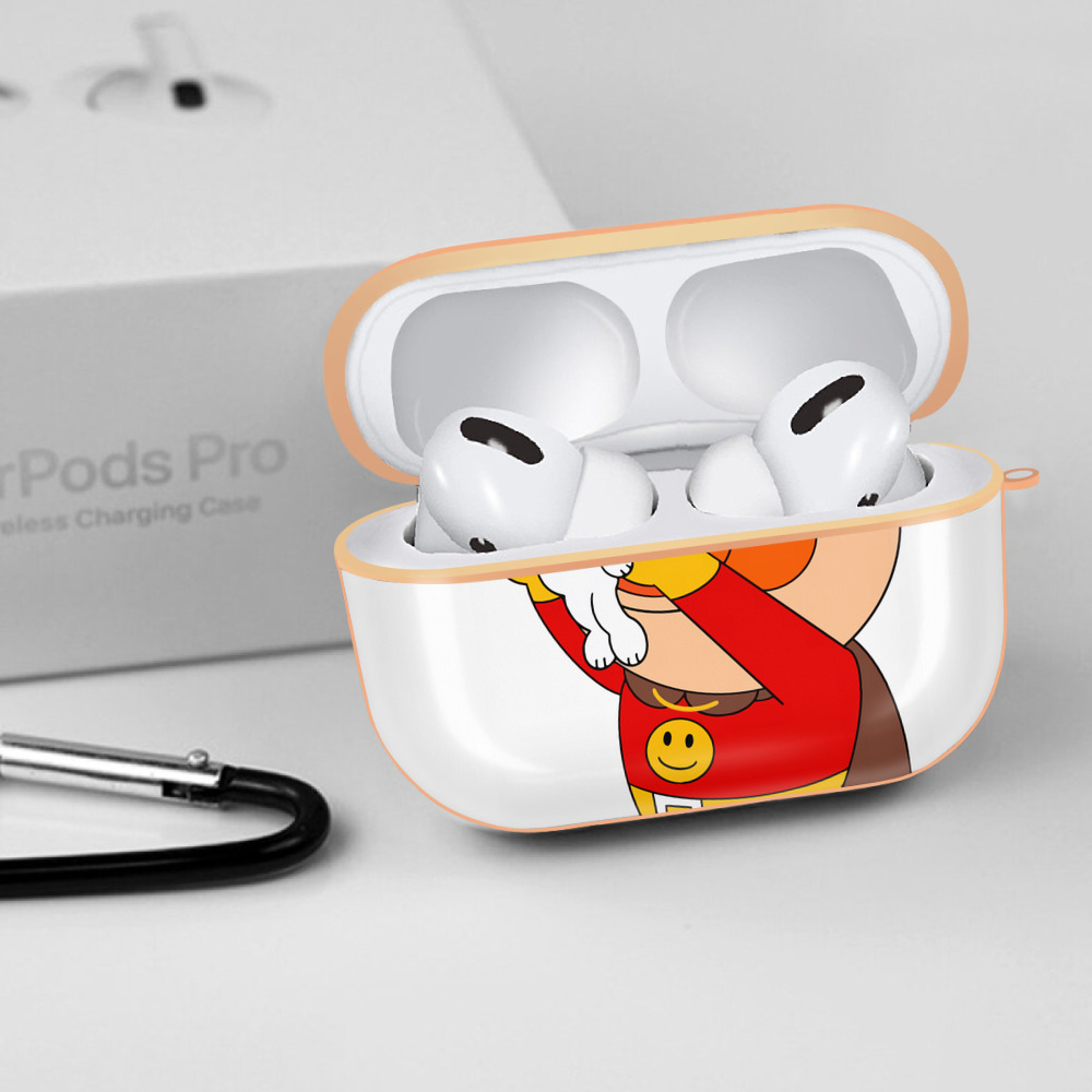 アンパンマン Anpanman 【AirPods Pro用】ハードシェル保護ケース｜耐衝撃・防指紋・カラビナ付き商品仕様