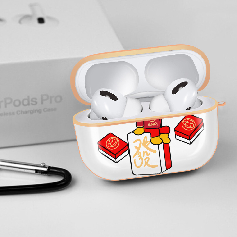 アンパンマン Anpanman 【AirPods Pro用】ハードシェル保護ケース｜耐衝撃・防指紋・カラビナ付き商品仕様