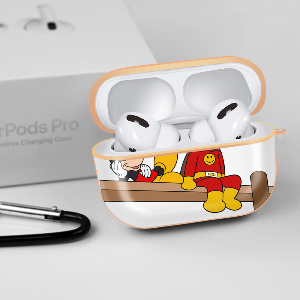 アンパンマン Anpanman 【AirPods Pro用】ハードシェル保護ケース｜耐衝撃・防指紋・カラビナ付き商品仕様
