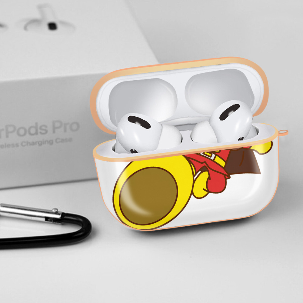 アンパンマン Anpanman 【AirPods Pro用】ハードシェル保護ケース｜耐衝撃・防指紋・カラビナ付き商品仕様