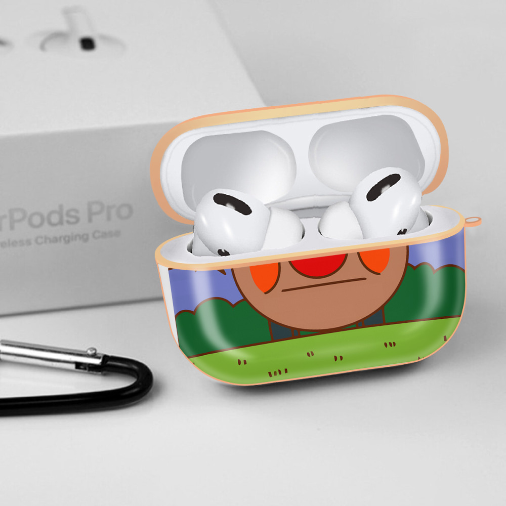 アンパンマン Anpanman 【AirPods Pro用】ハードシェル保護ケース｜耐衝撃・防指紋・カラビナ付き商品仕様