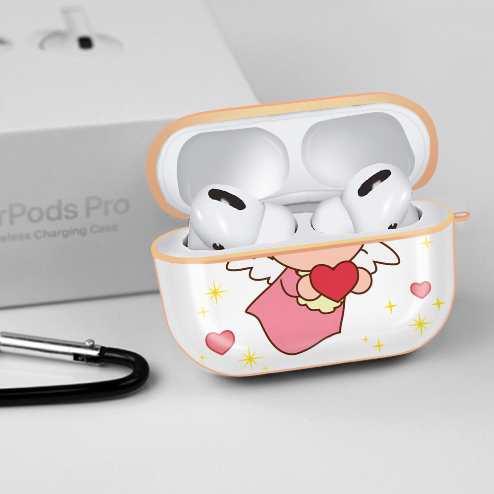 アンパンマン Anpanman 【AirPods Pro用】ハードシェル保護ケース｜耐衝撃・防指紋・カラビナ付き商品仕様