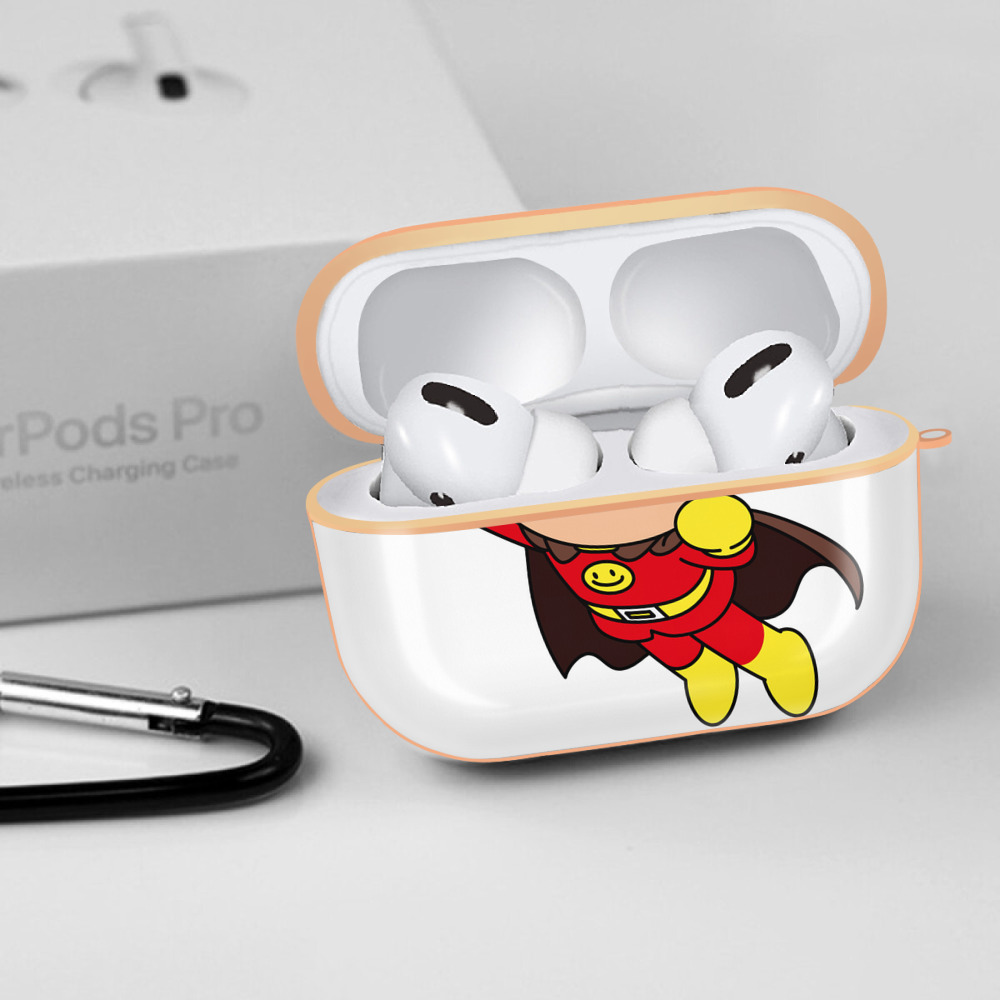 アンパンマン Anpanman 【AirPods Pro用】ハードシェル保護ケース｜耐衝撃・防指紋・カラビナ付き商品仕様