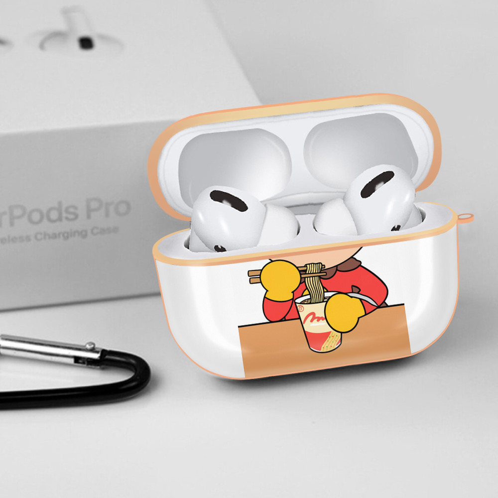アンパンマン Anpanman 【AirPods Pro用】ハードシェル保護ケース｜耐衝撃・防指紋・カラビナ付き商品仕様