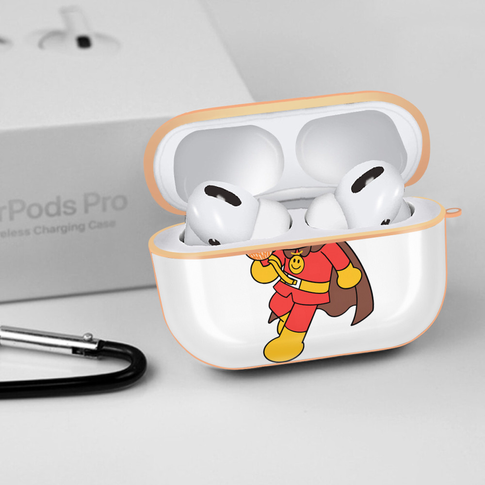 アンパンマン Anpanman 【AirPods Pro用】ハードシェル保護ケース｜耐衝撃・防指紋・カラビナ付き商品仕様