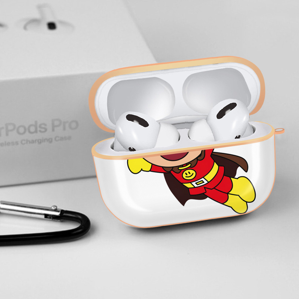 アンパンマン Anpanman 【AirPods Pro用】ハードシェル保護ケース｜耐衝撃・防指紋・カラビナ付き商品仕様