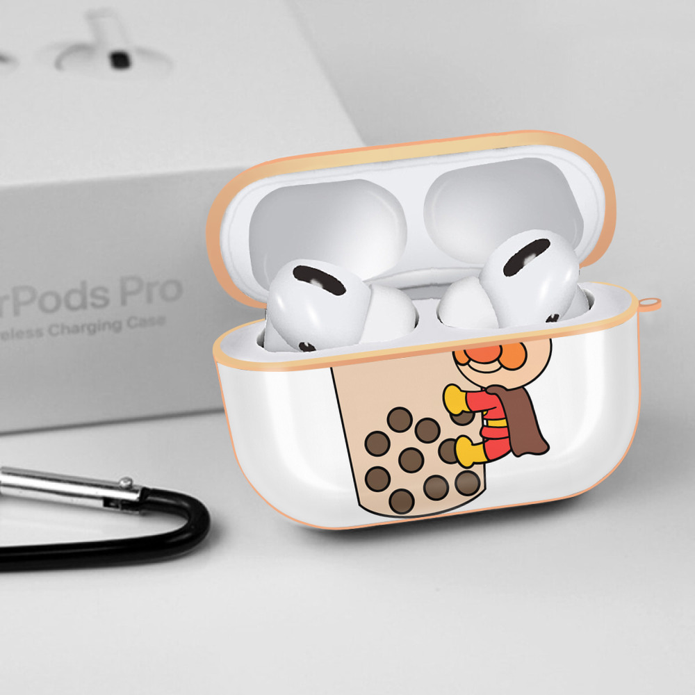 アンパンマン Anpanman 【AirPods Pro用】ハードシェル保護ケース｜耐衝撃・防指紋・カラビナ付き商品仕様