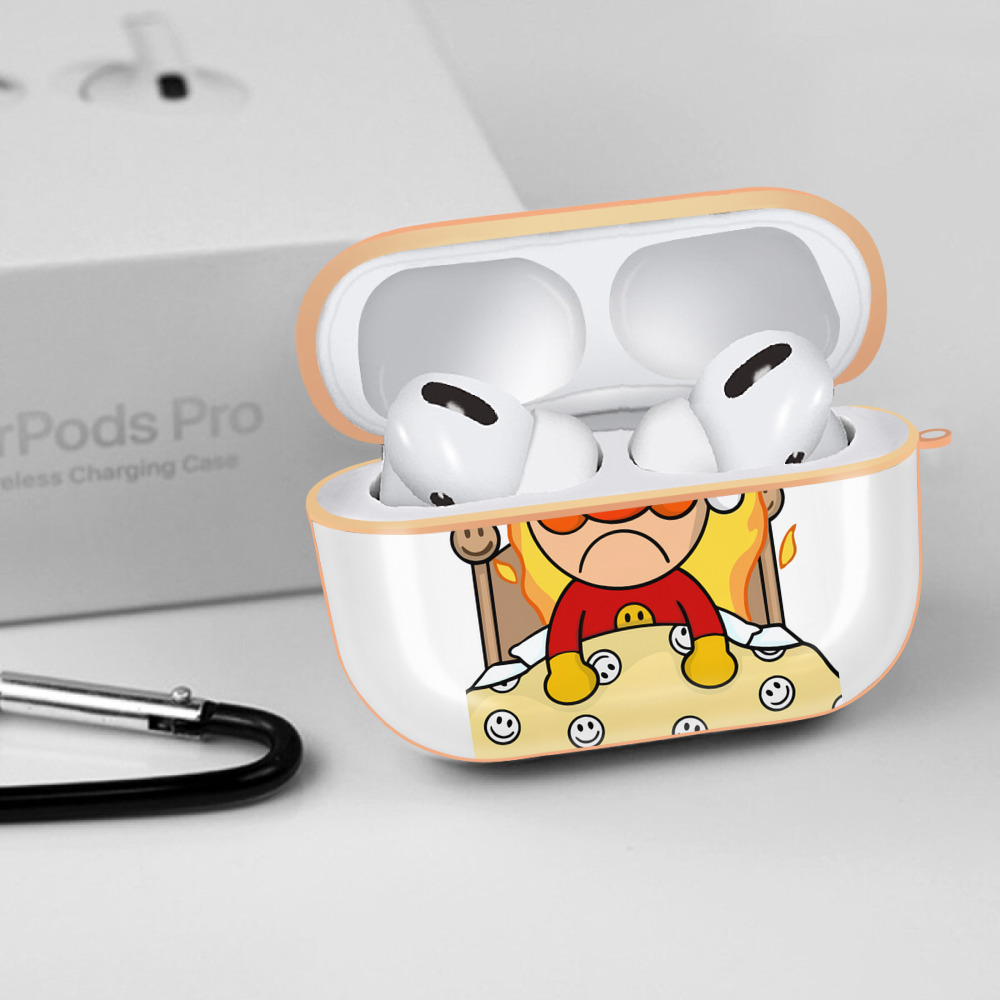 アンパンマン Anpanman 【AirPods Pro用】ハードシェル保護ケース｜耐衝撃・防指紋・カラビナ付き商品仕様