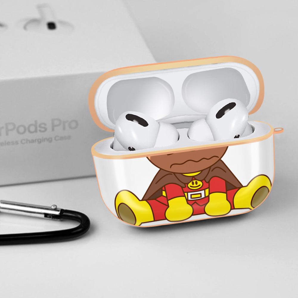 アンパンマン Anpanman 【AirPods Pro用】ハードシェル保護ケース｜耐衝撃・防指紋・カラビナ付き商品仕様