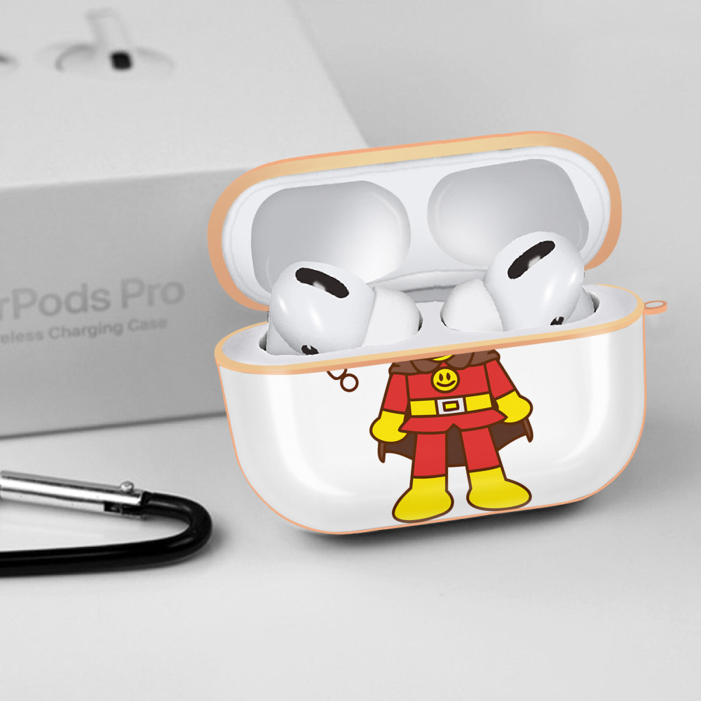 アンパンマン Anpanman 【AirPods Pro用】ハードシェル保護ケース｜耐衝撃・防指紋・カラビナ付き商品仕様