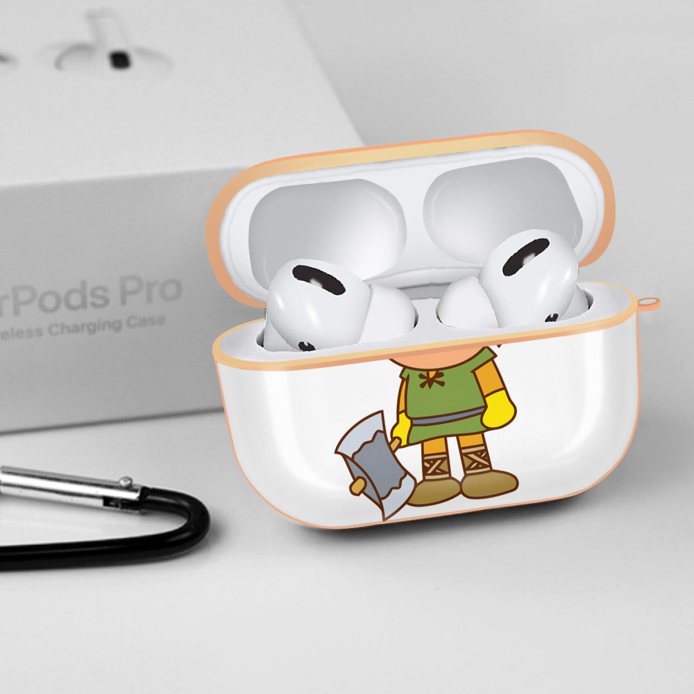 アンパンマン Anpanman 【AirPods Pro用】ハードシェル保護ケース｜耐衝撃・防指紋・カラビナ付き商品仕様