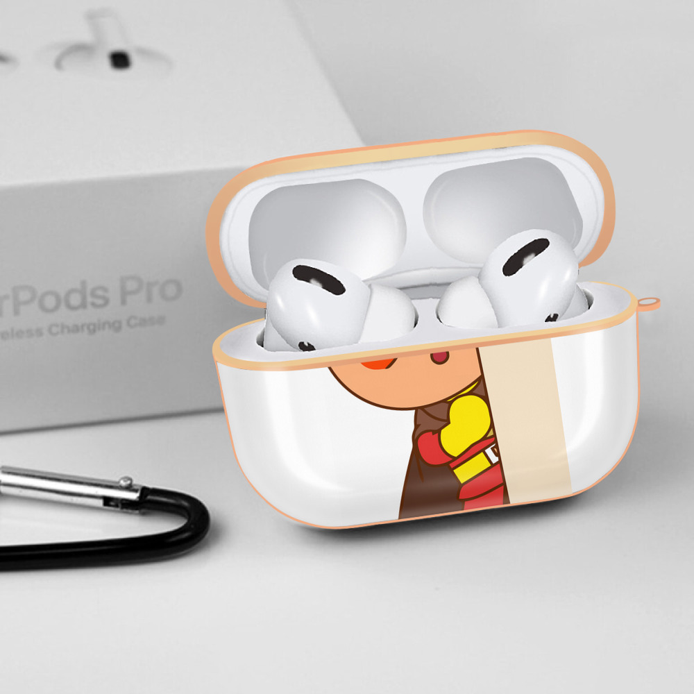 アンパンマン Anpanman 【AirPods Pro用】ハードシェル保護ケース｜耐衝撃・防指紋・カラビナ付き商品仕様
