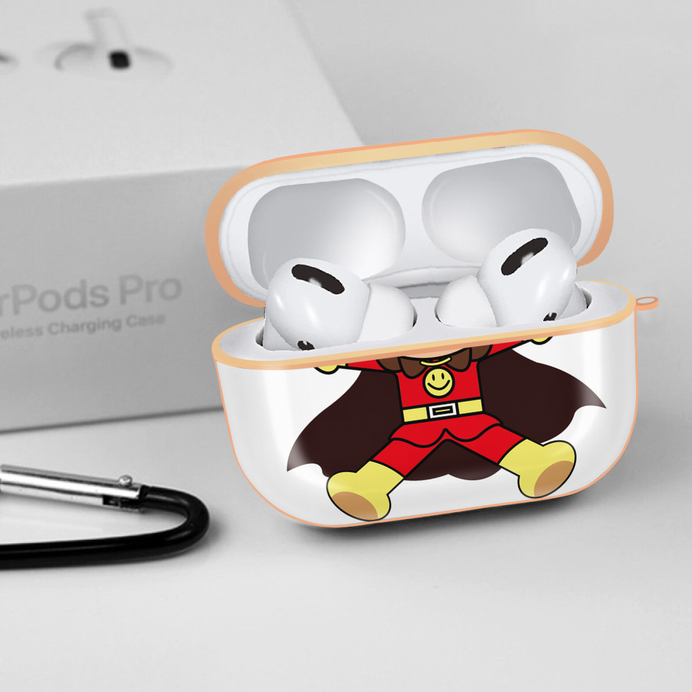 アンパンマン Anpanman 【AirPods Pro用】ハードシェル保護ケース｜耐衝撃・防指紋・カラビナ付き商品仕様