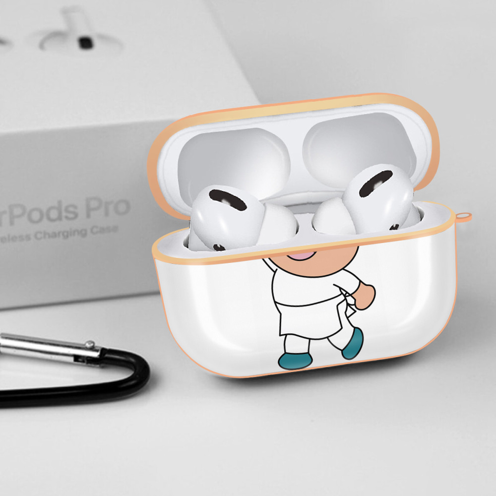 アンパンマン Anpanman 【AirPods Pro用】ハードシェル保護ケース｜耐衝撃・防指紋・カラビナ付き商品仕様