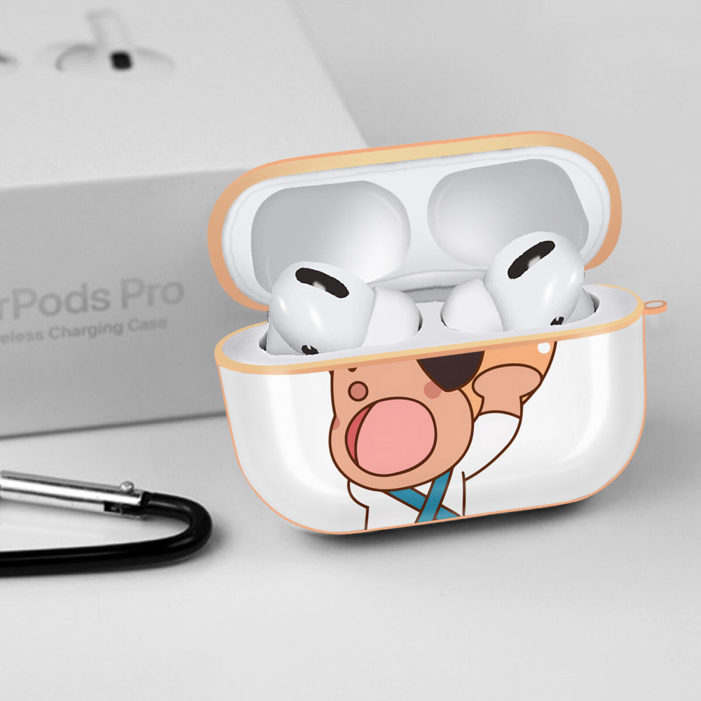 アンパンマン Anpanman 【AirPods Pro用】ハードシェル保護ケース｜耐衝撃・防指紋・カラビナ付き商品仕様