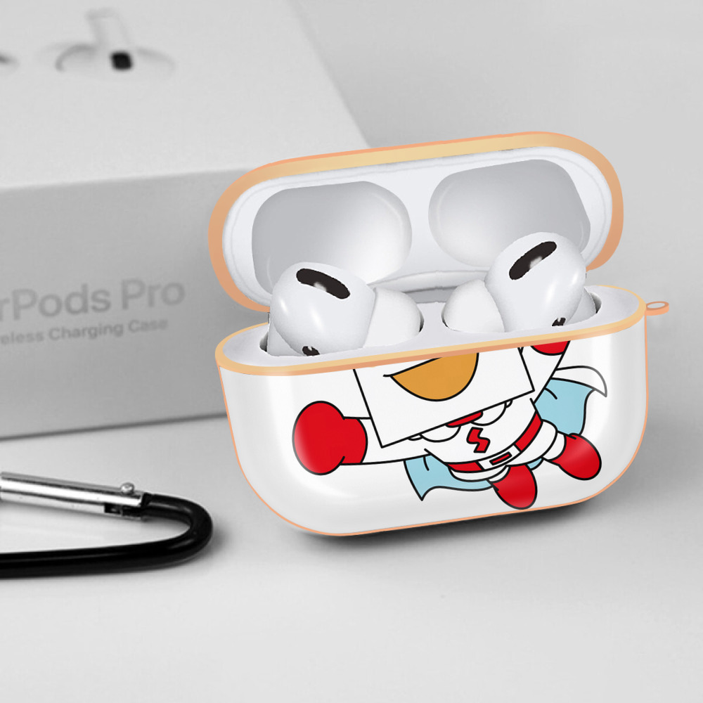 アンパンマン Anpanman 【AirPods Pro用】ハードシェル保護ケース｜耐衝撃・防指紋・カラビナ付き商品仕様