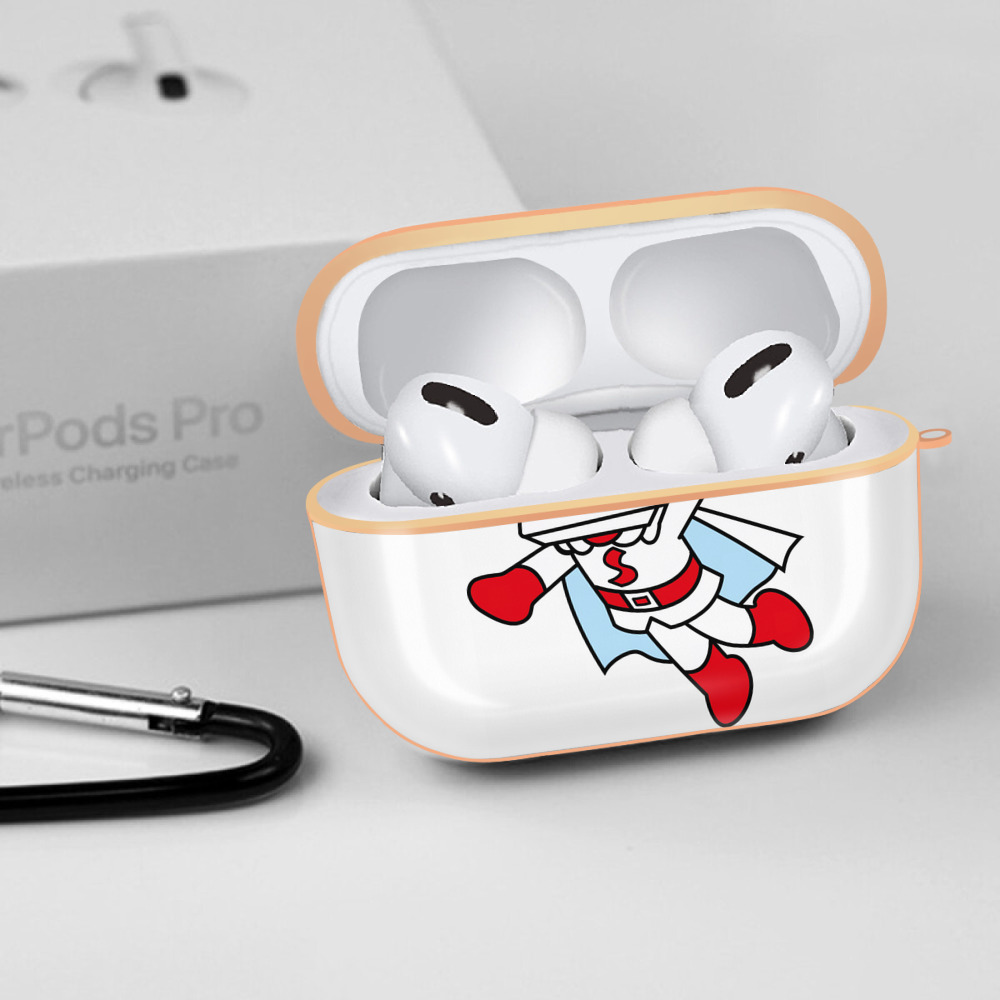 アンパンマン Anpanman 【AirPods Pro用】ハードシェル保護ケース｜耐衝撃・防指紋・カラビナ付き商品仕様