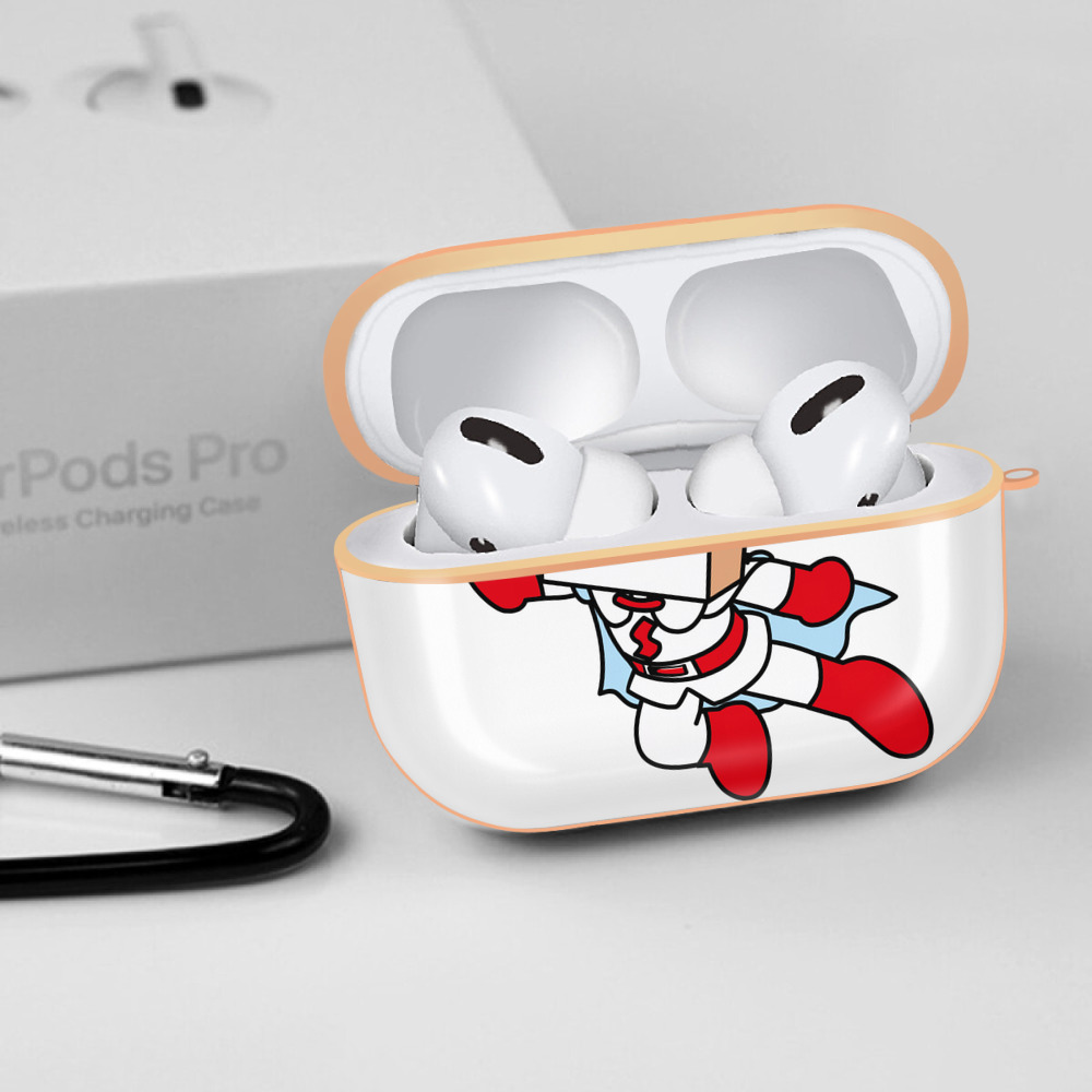 アンパンマン Anpanman 【AirPods Pro用】ハードシェル保護ケース｜耐衝撃・防指紋・カラビナ付き商品仕様