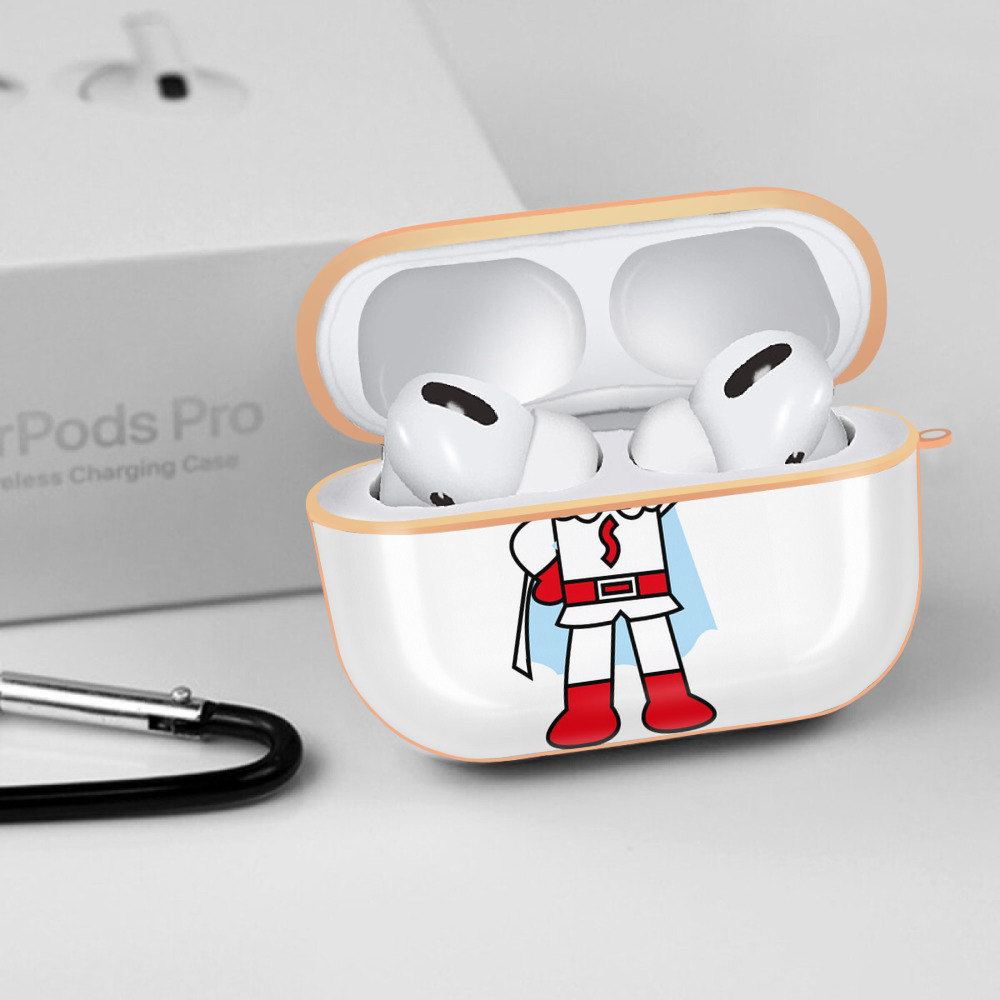 アンパンマン Anpanman 【AirPods Pro用】ハードシェル保護ケース｜耐衝撃・防指紋・カラビナ付き商品仕様