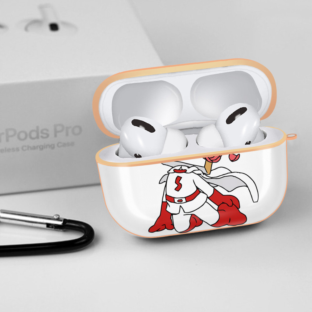 アンパンマン Anpanman 【AirPods Pro用】ハードシェル保護ケース｜耐衝撃・防指紋・カラビナ付き商品仕様